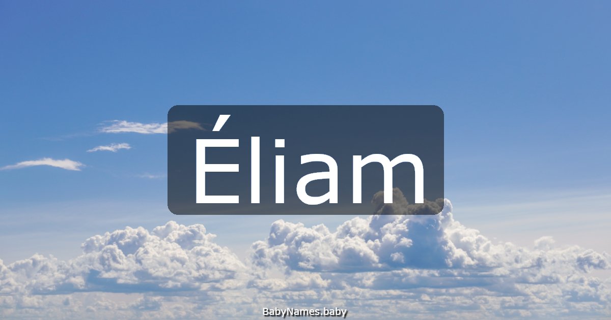 Éliam