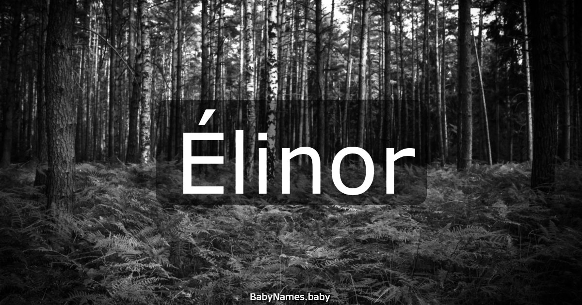 Élinor