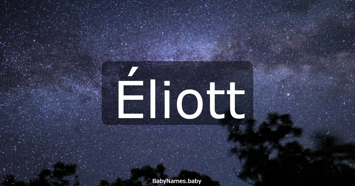 Éliott