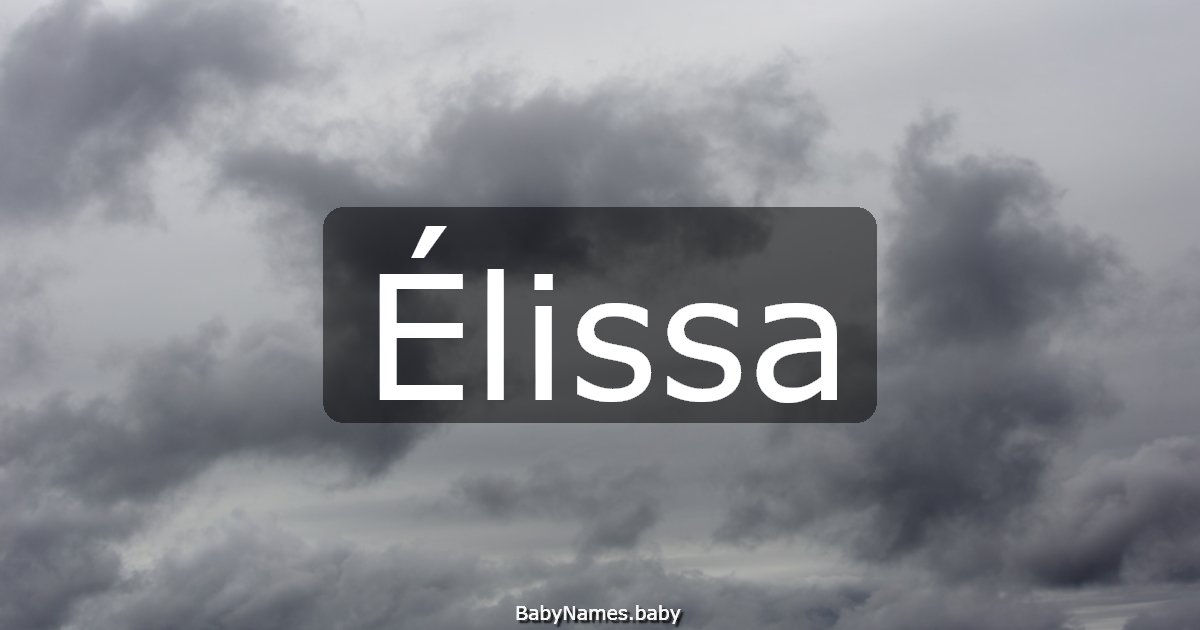 Élissa