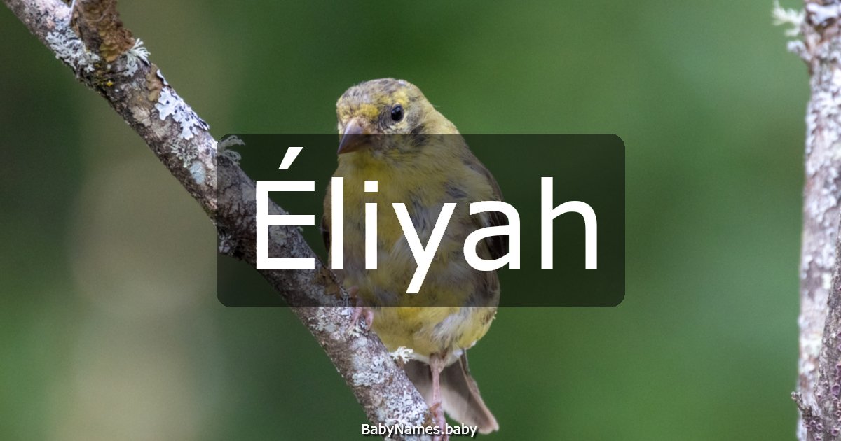 Éliyah