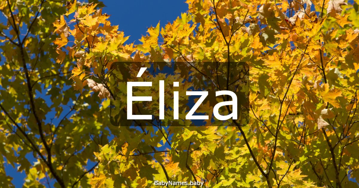 Éliza