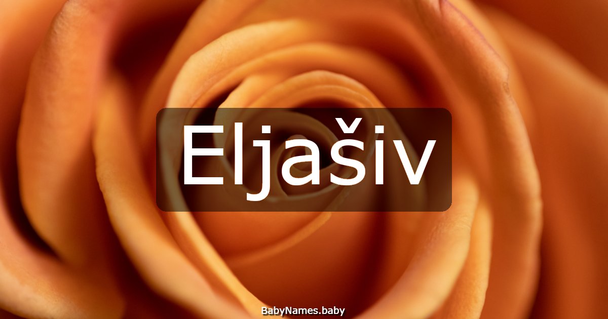 Eljašiv