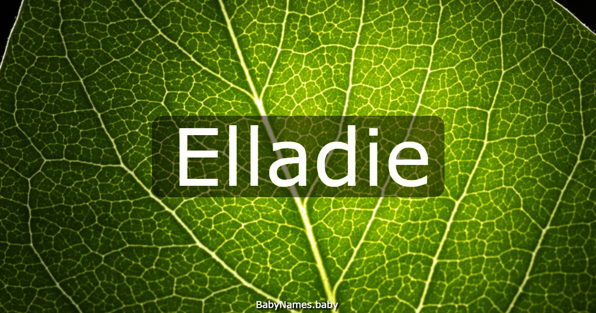 Elladie
