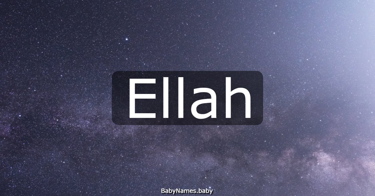 Ellah