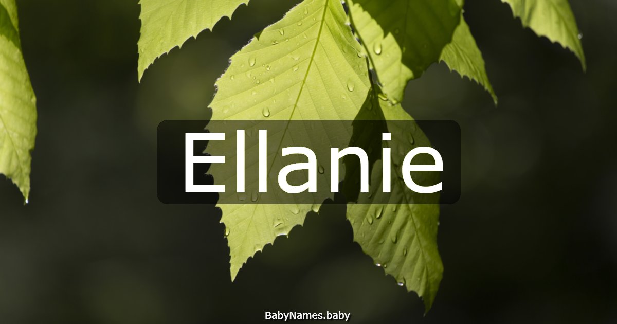 Ellanie