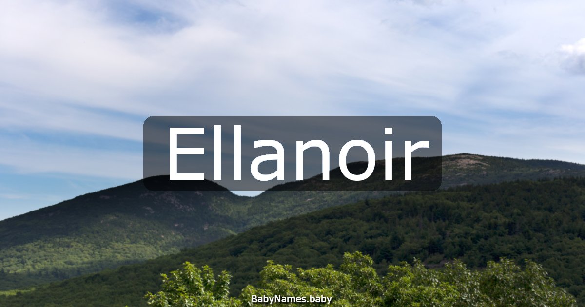 Ellanoir