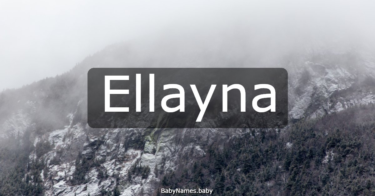 Ellayna