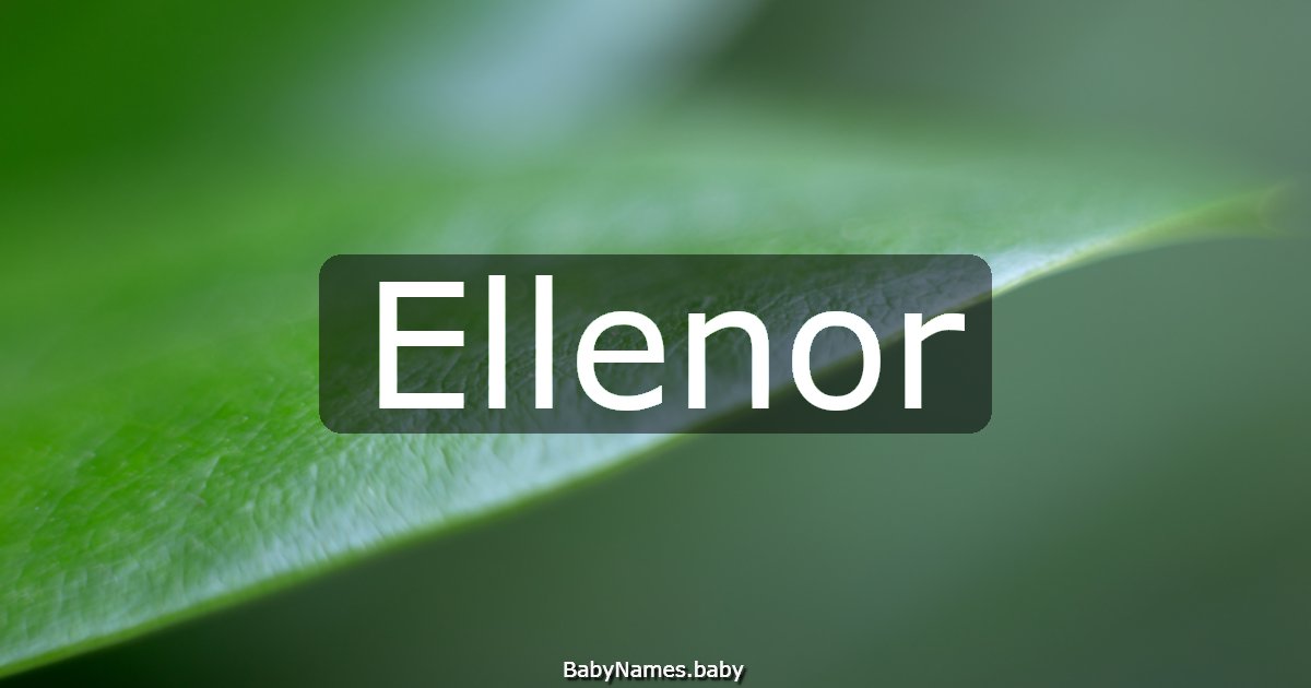 Ellenor