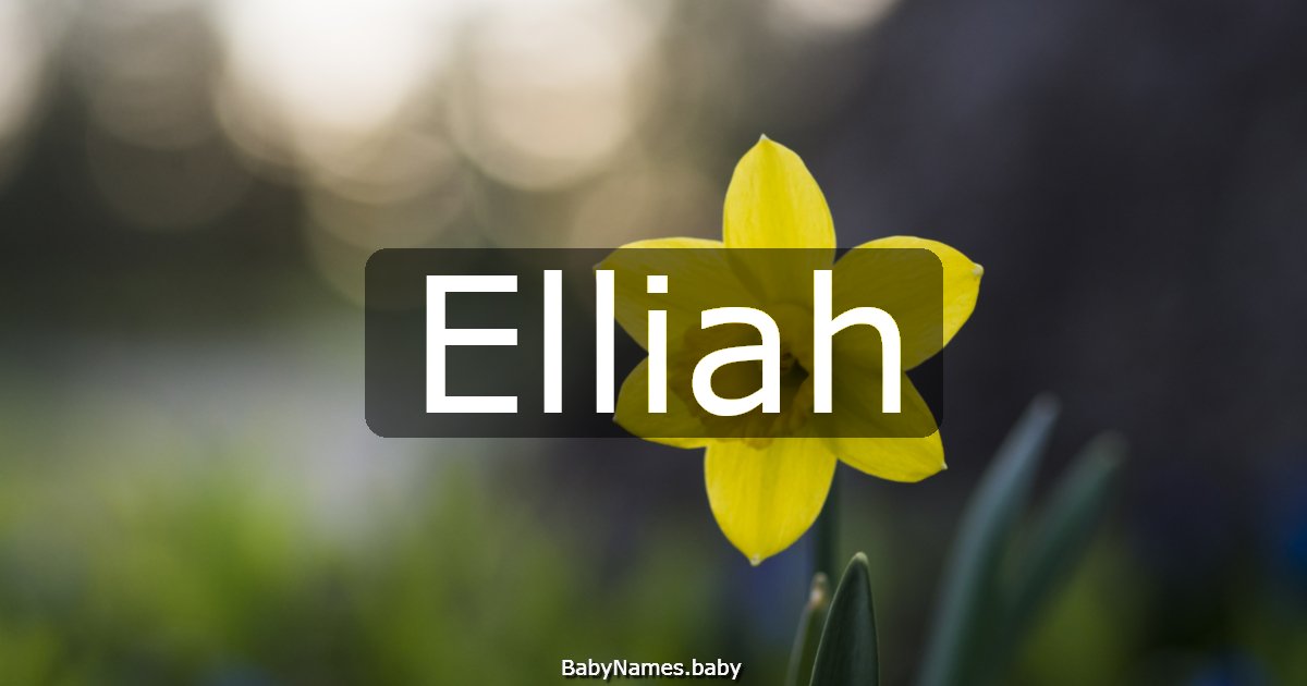 Elliah