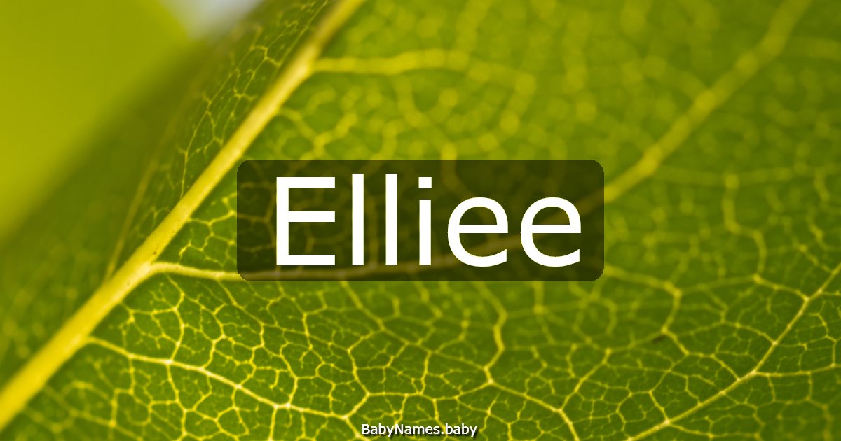 Elliee