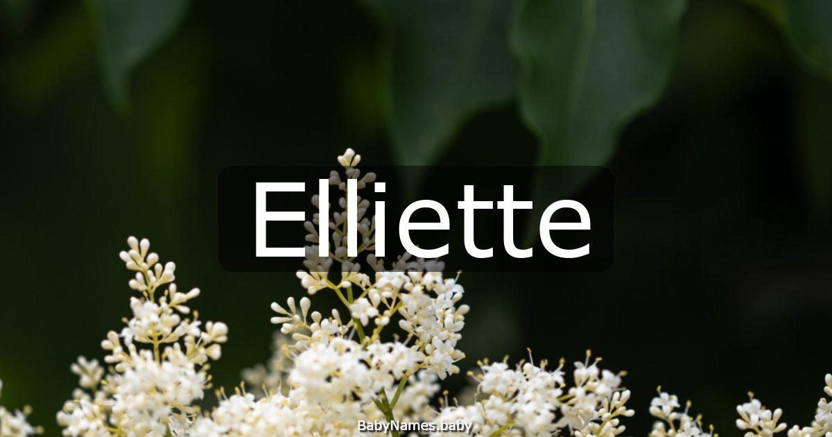 Elliette