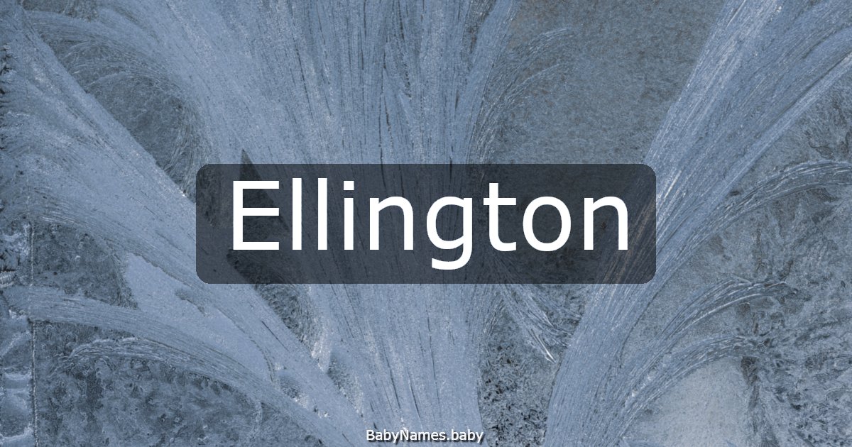 Ellington