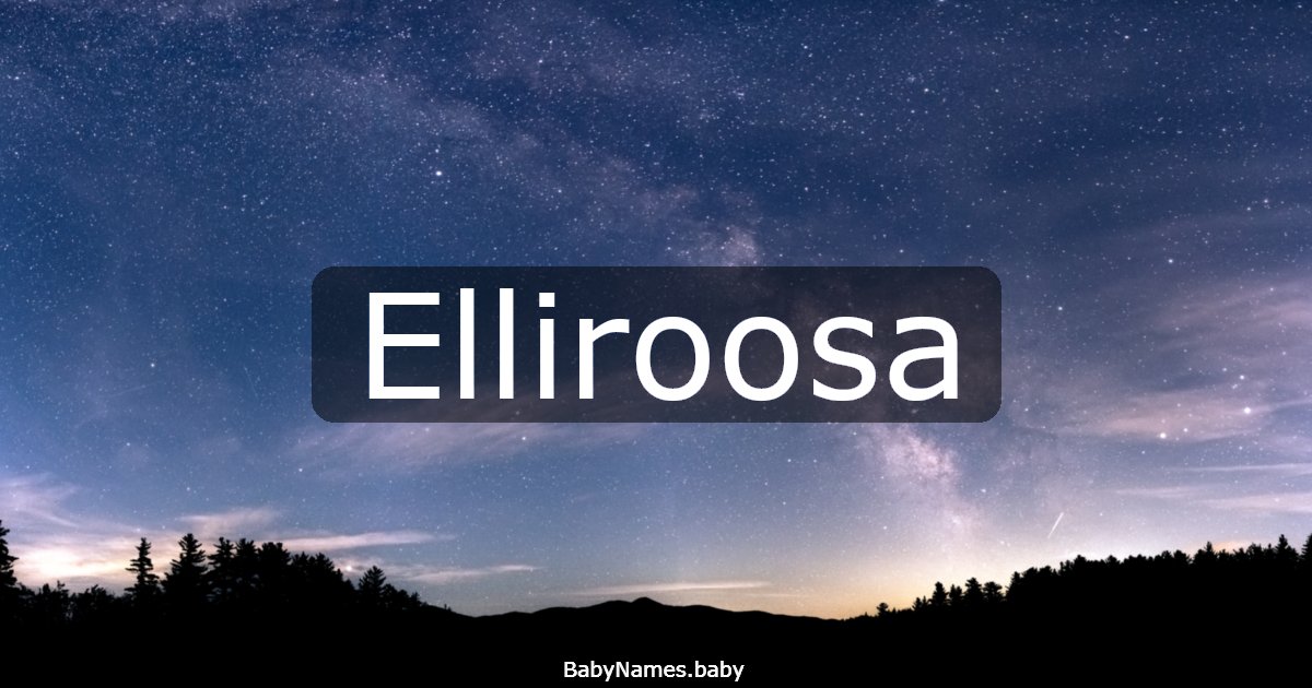 Elliroosa