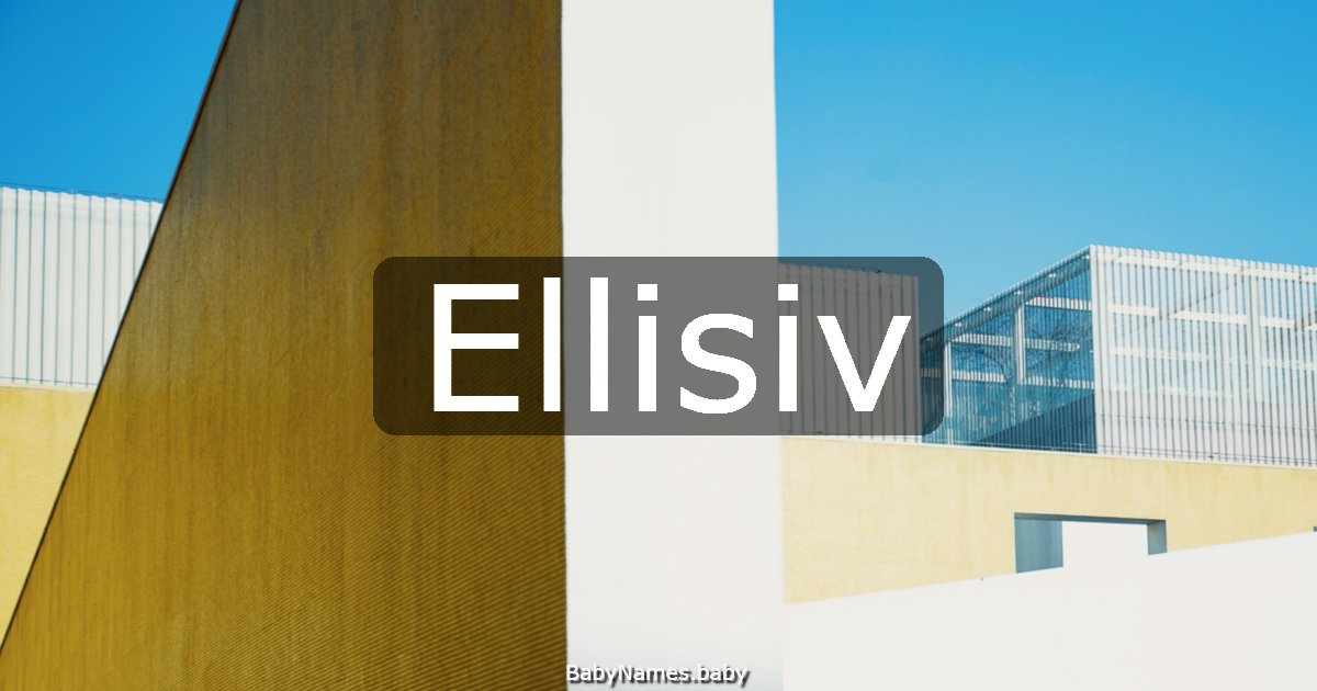 Ellisiv