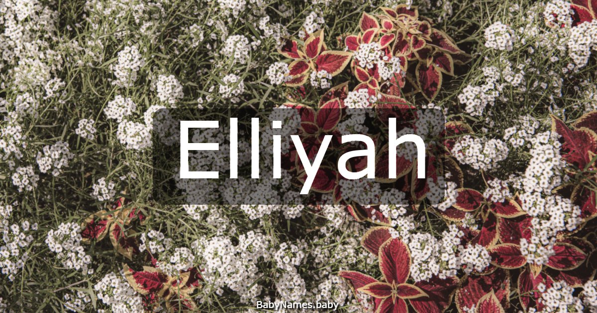 Elliyah