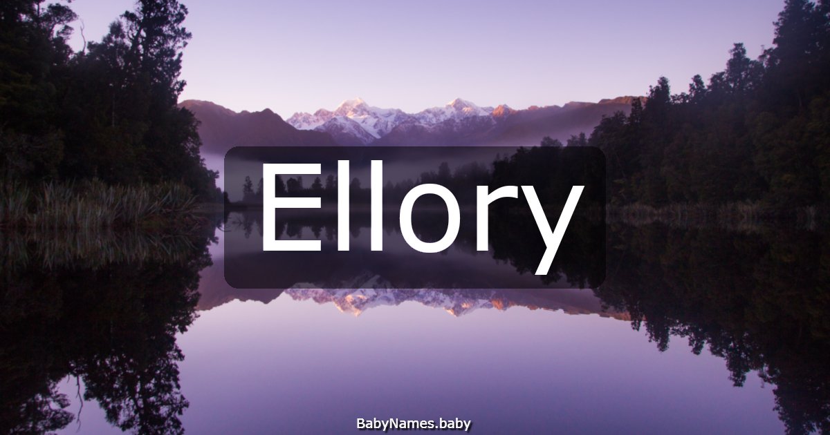Ellory