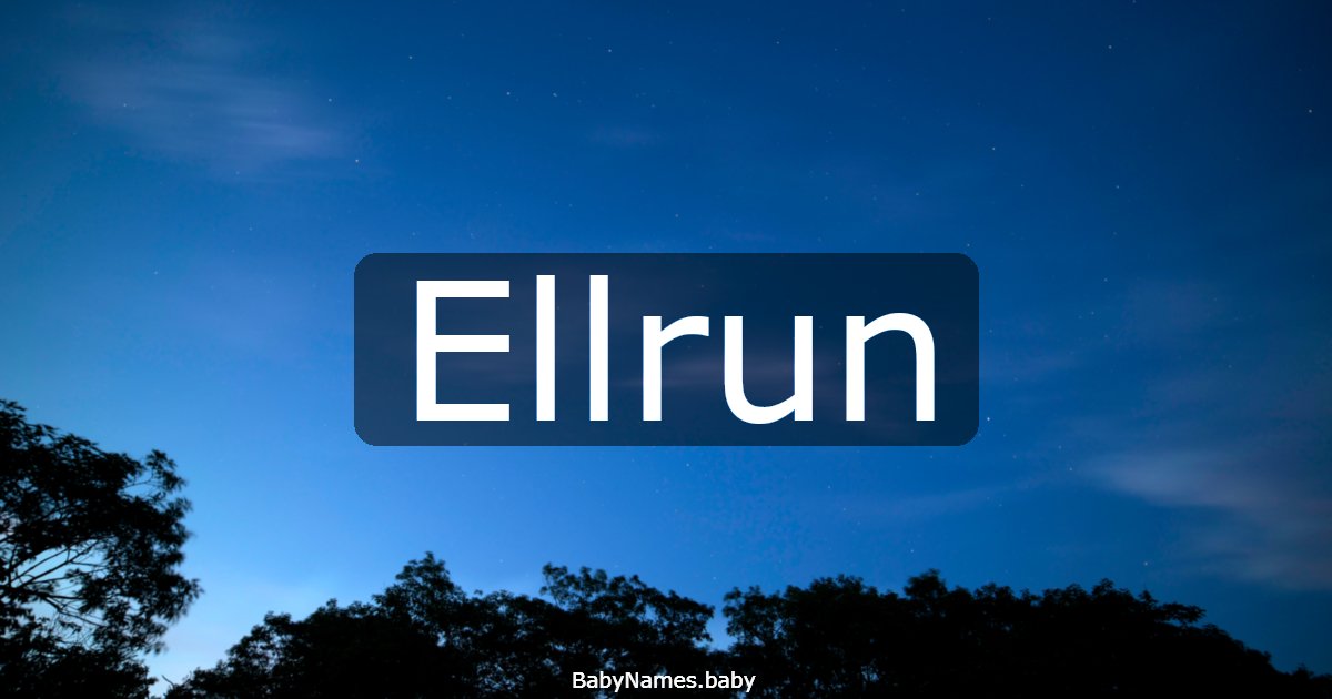Ellrun