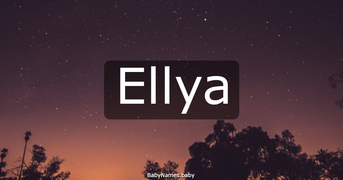 Ellya