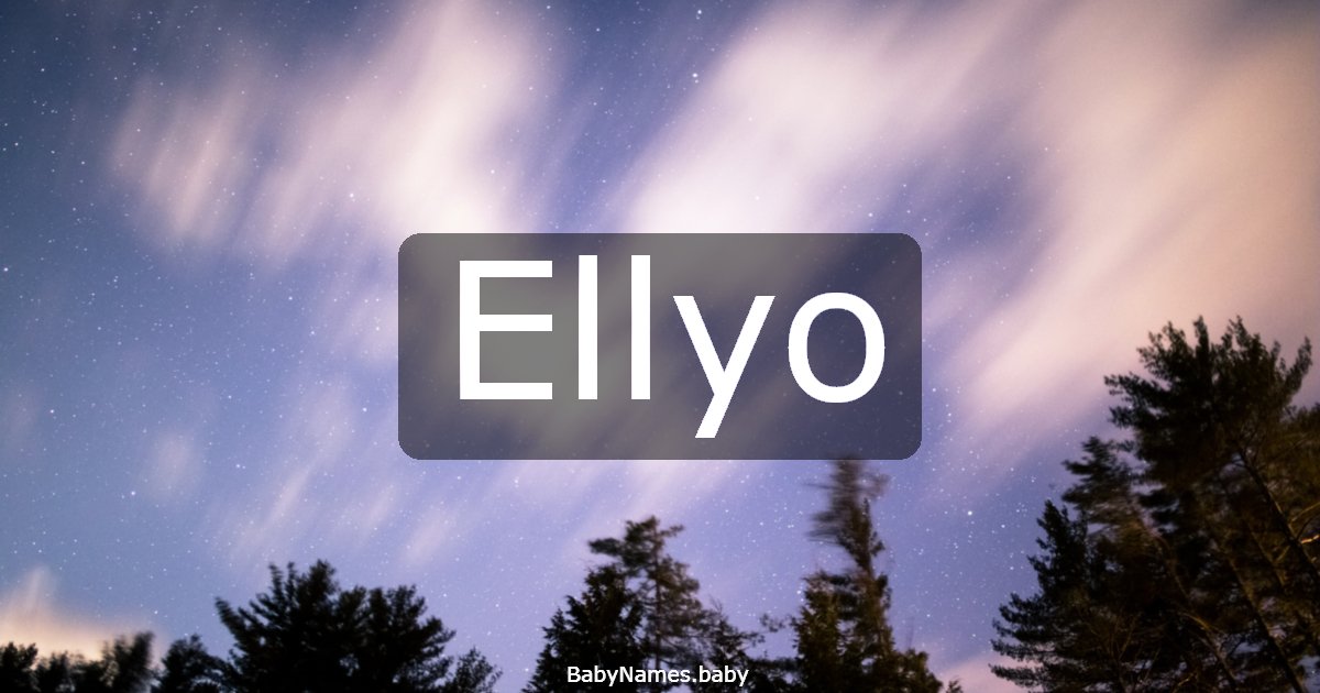 Ellyo
