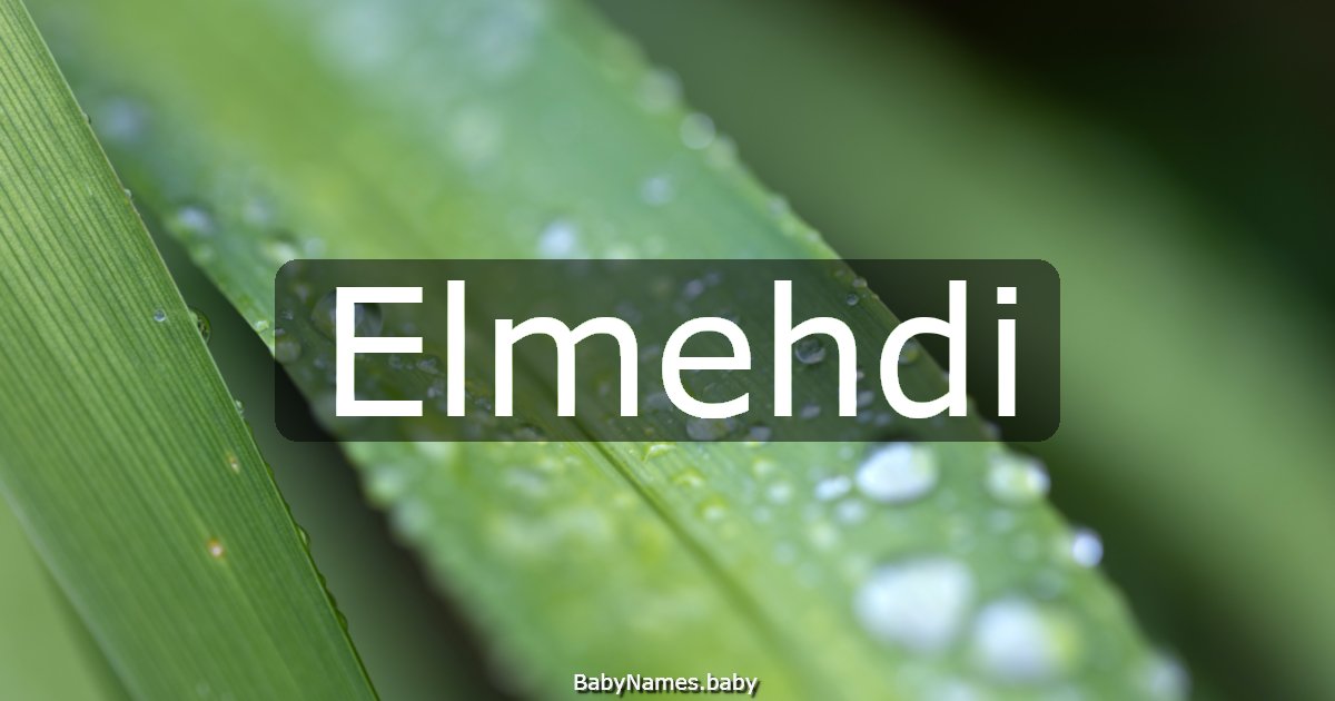 Elmehdi