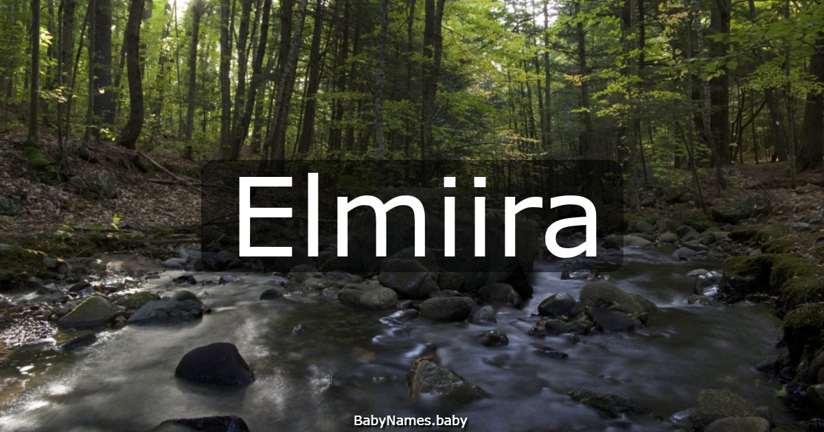 Elmiira