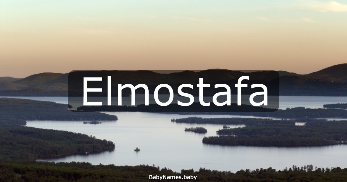 Elmostafa