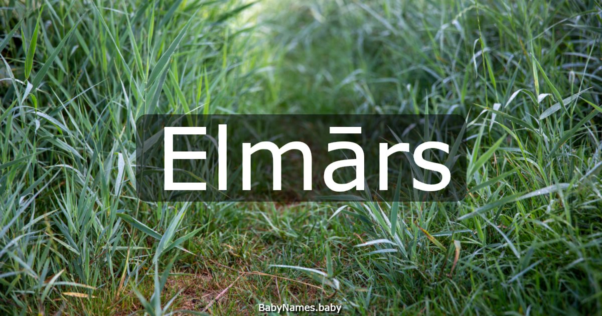 Elmārs