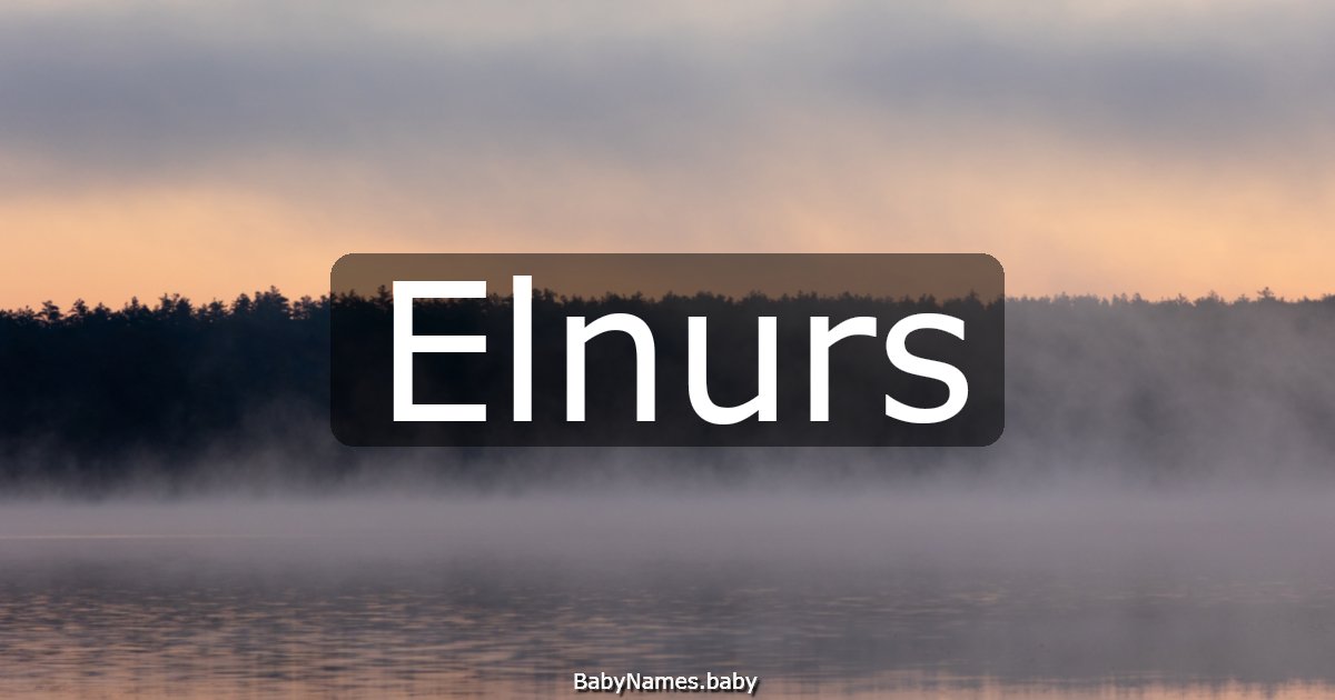 Elnurs