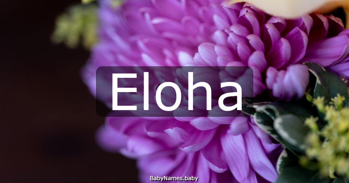 Eloha