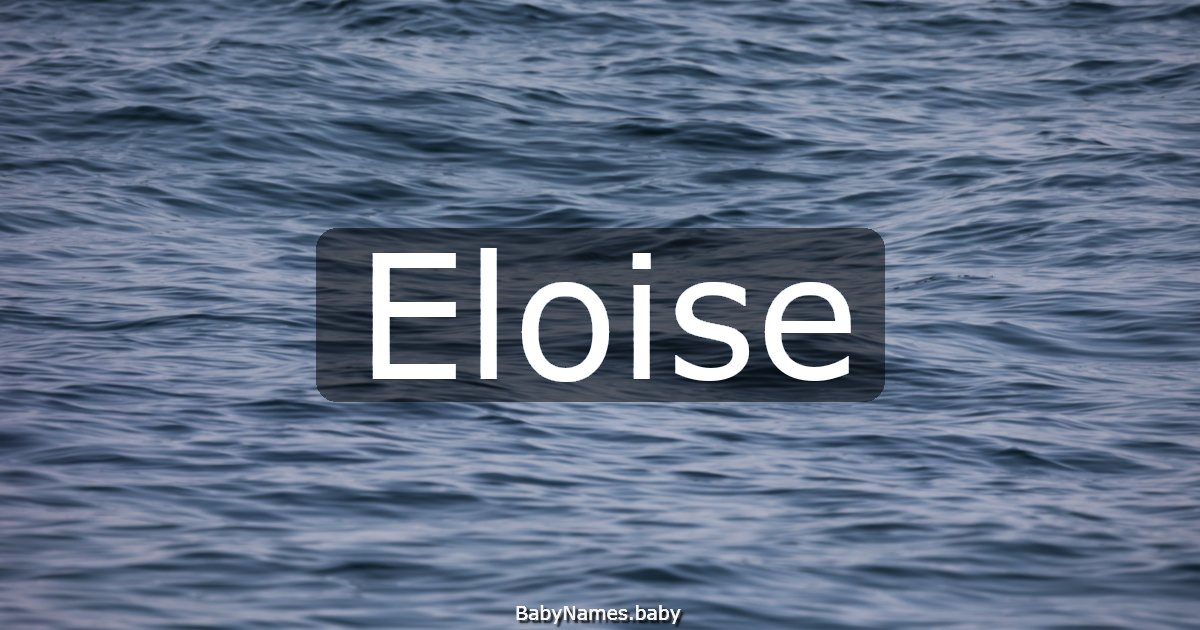 Eloise