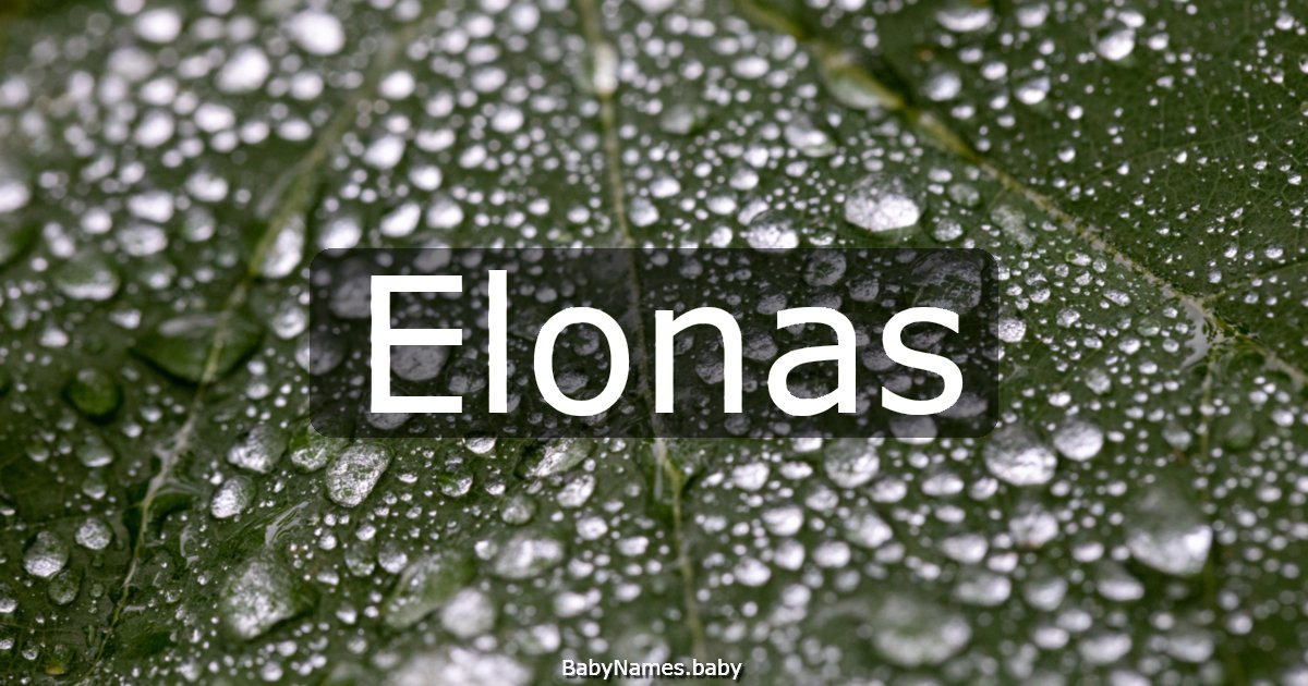 Elonas