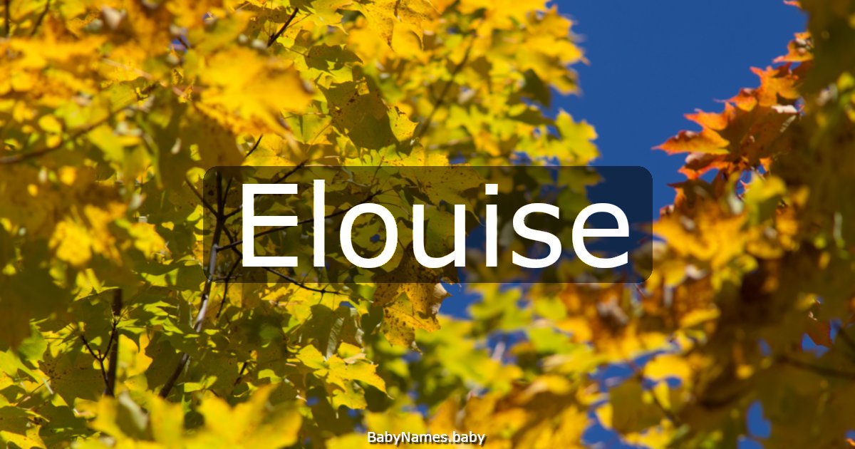 Elouise