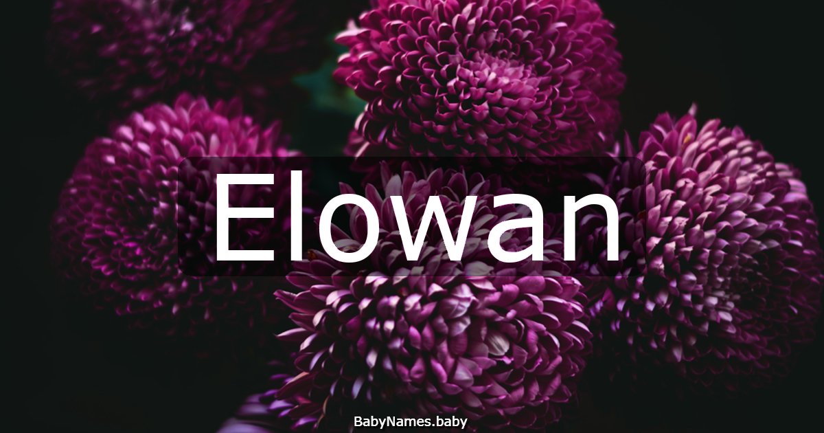 Elowan