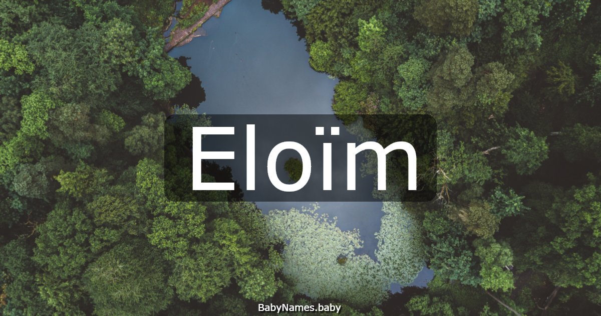 Eloïm