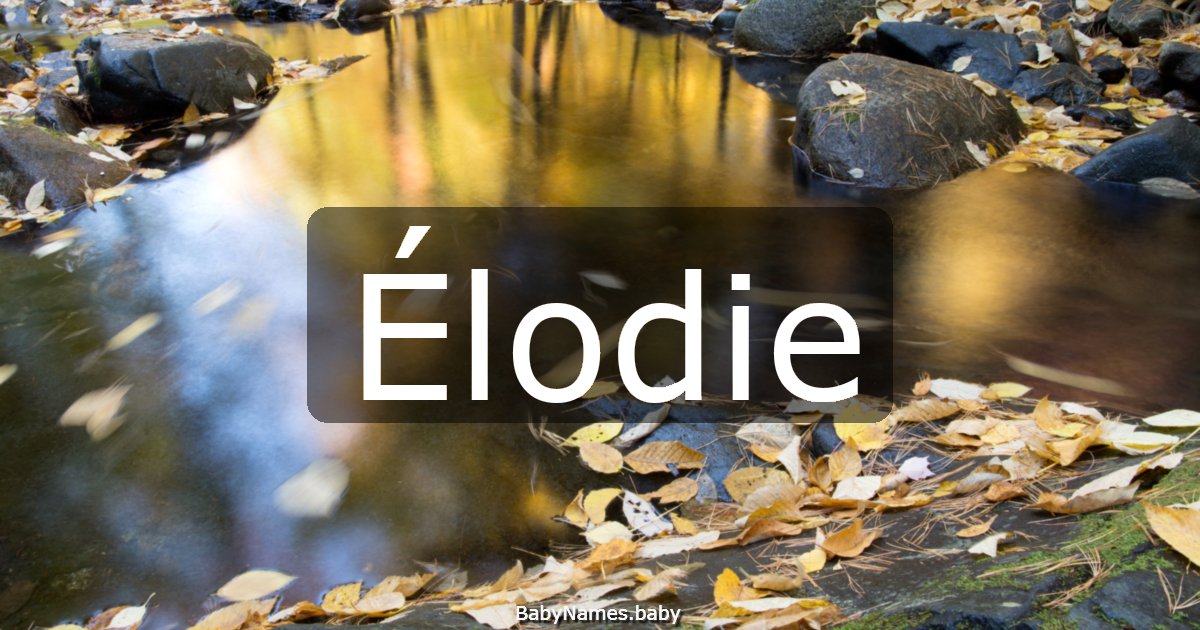 Élodie