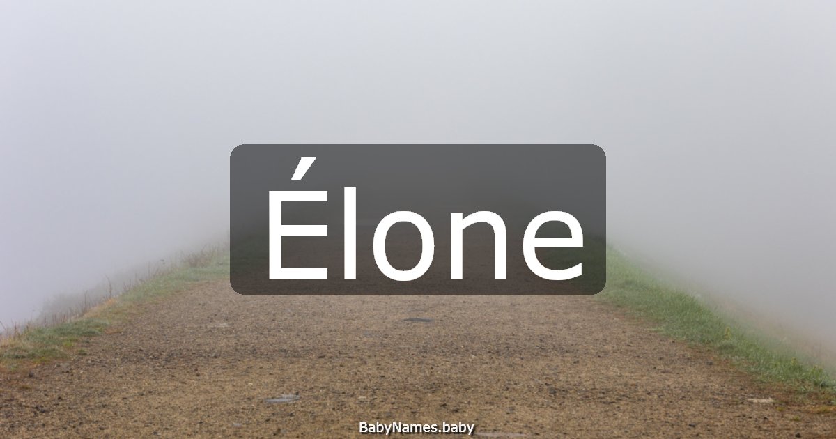 Élone