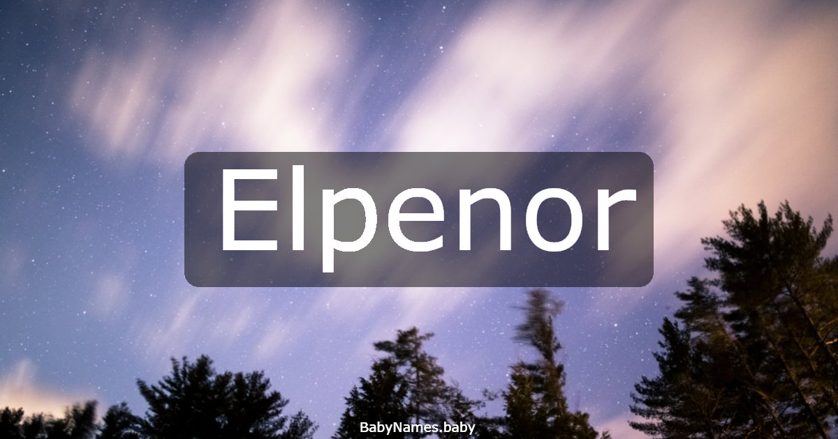 Elpenor