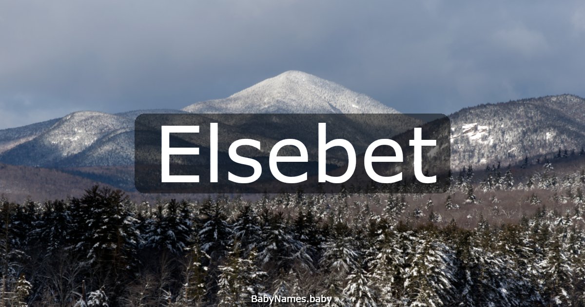 Elsebet