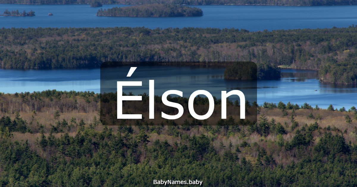Élson