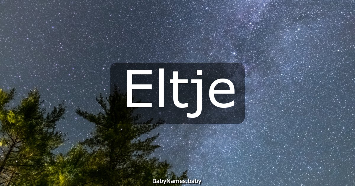 Eltje