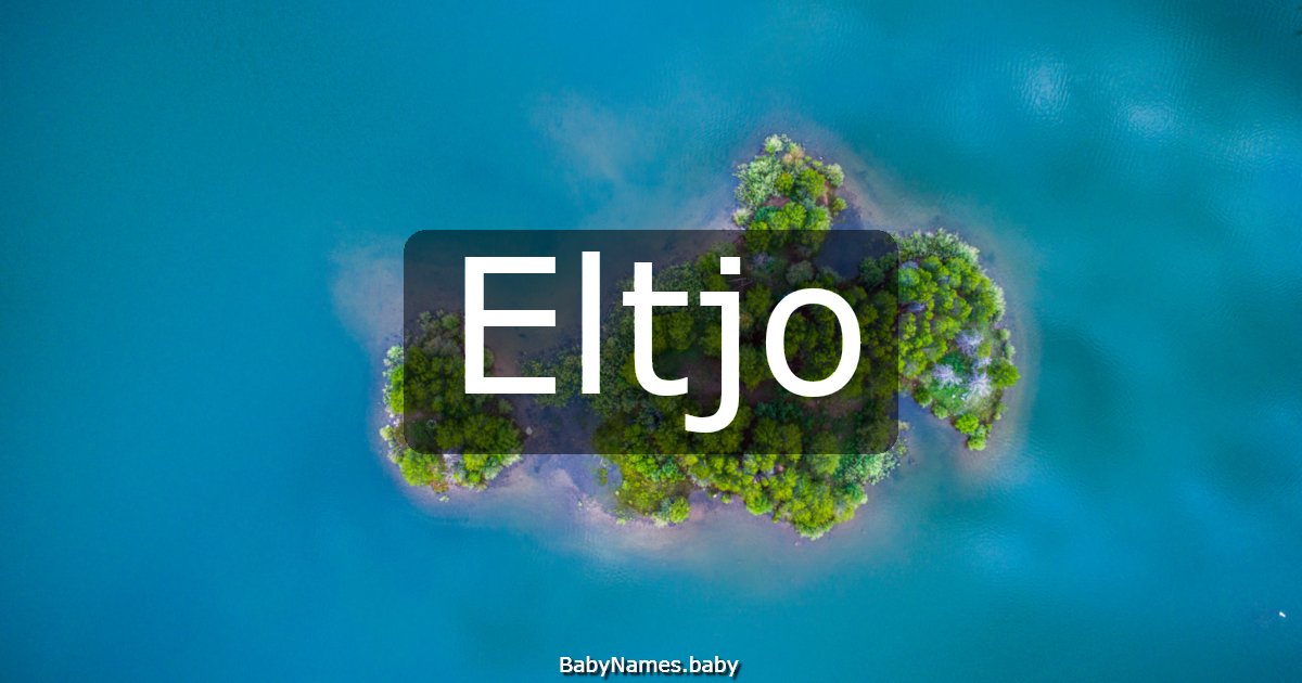Eltjo