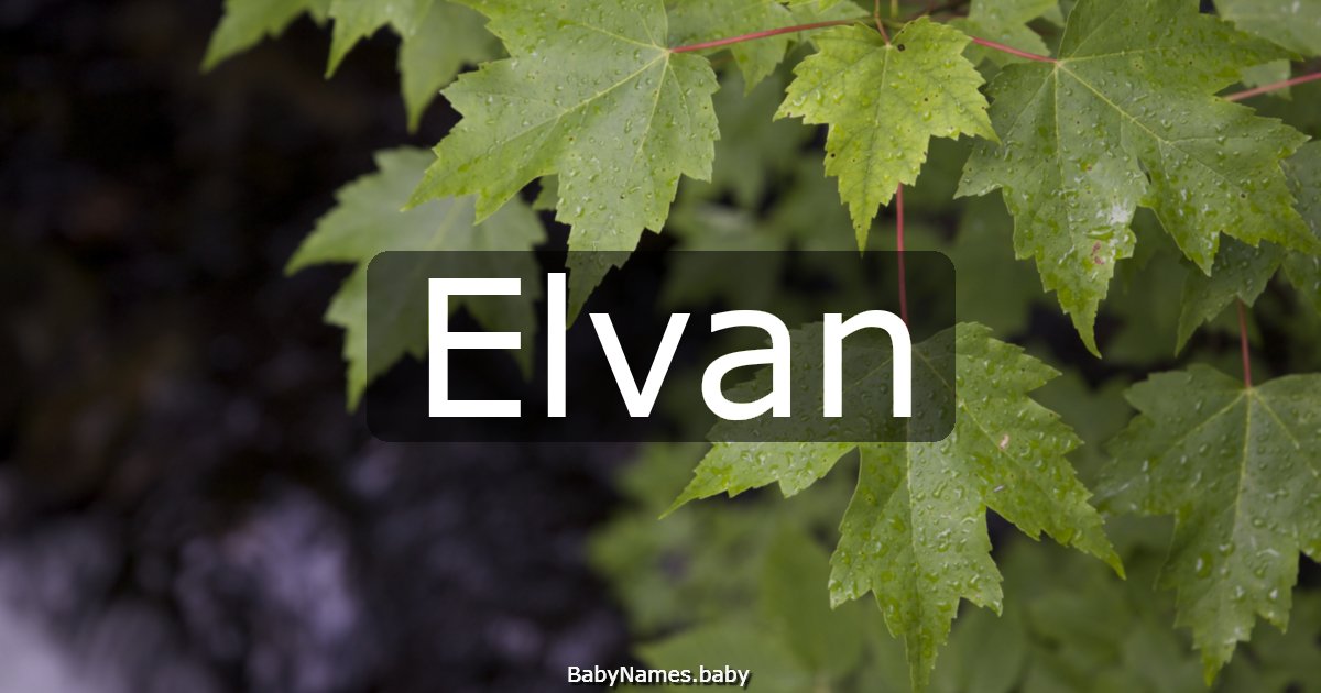 Elvan