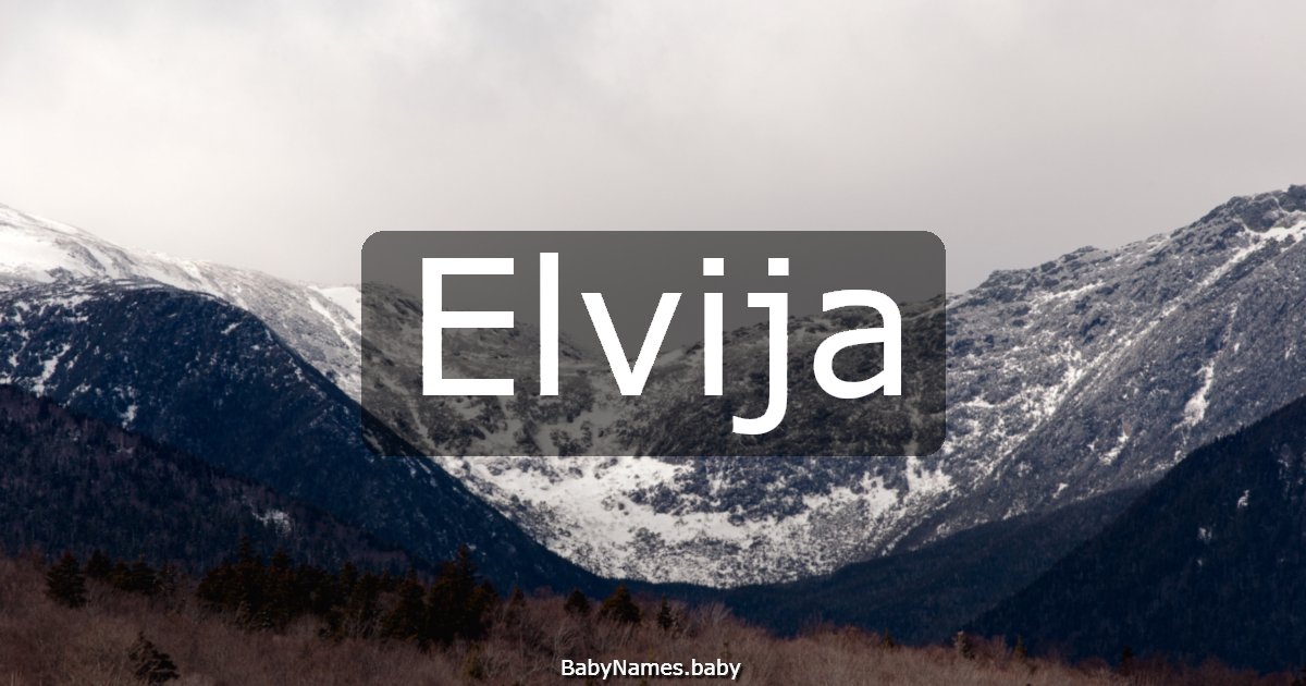 Elvija