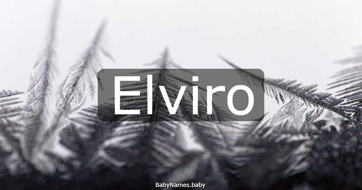 Elviro