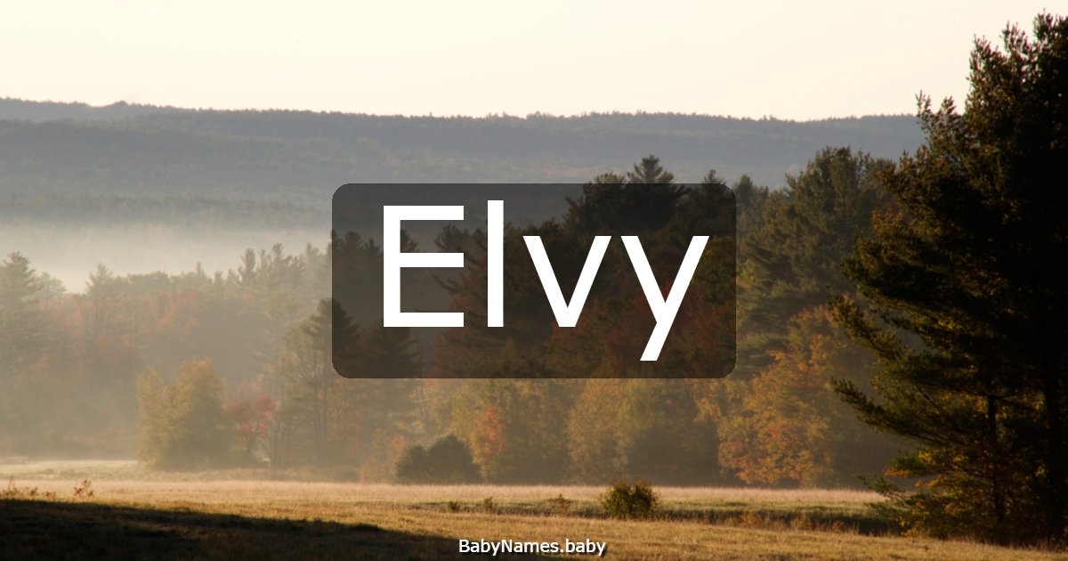 Elvy