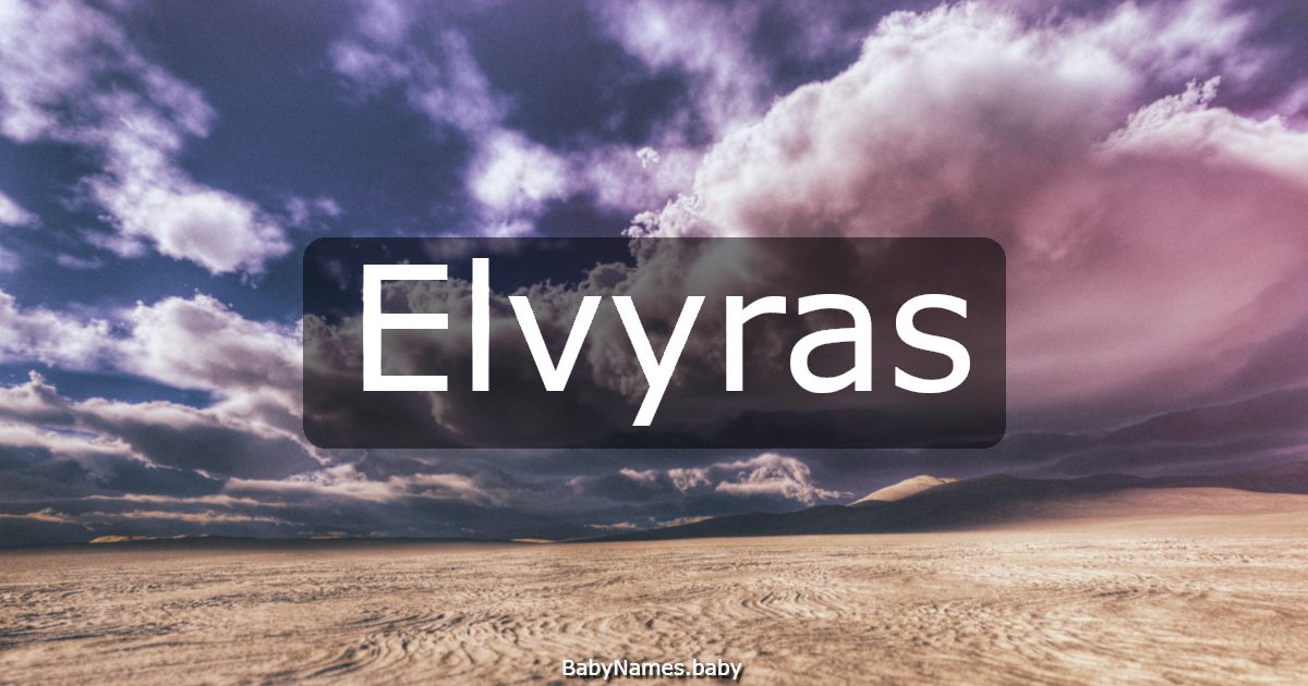 Elvyras