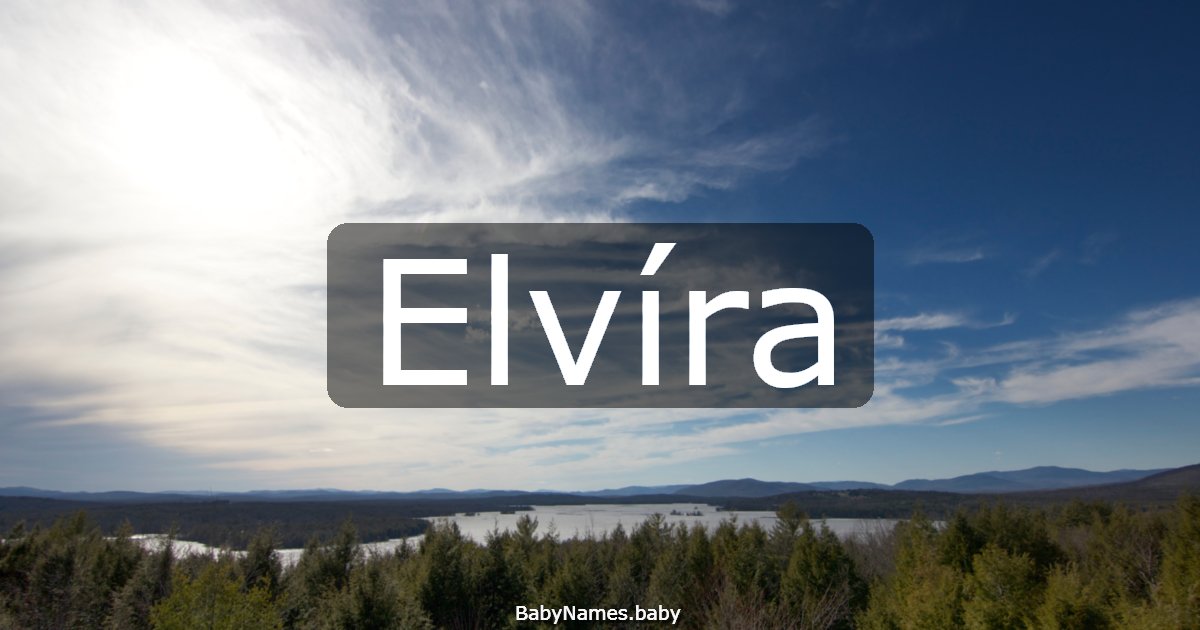 Elvíra