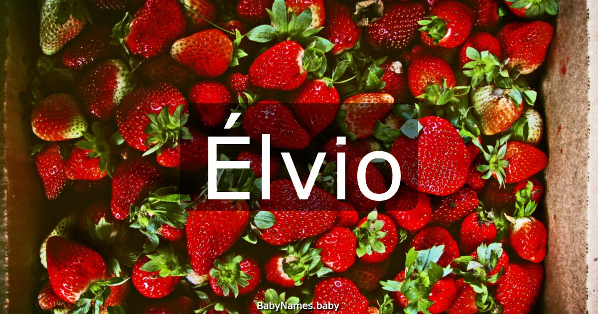 Élvio