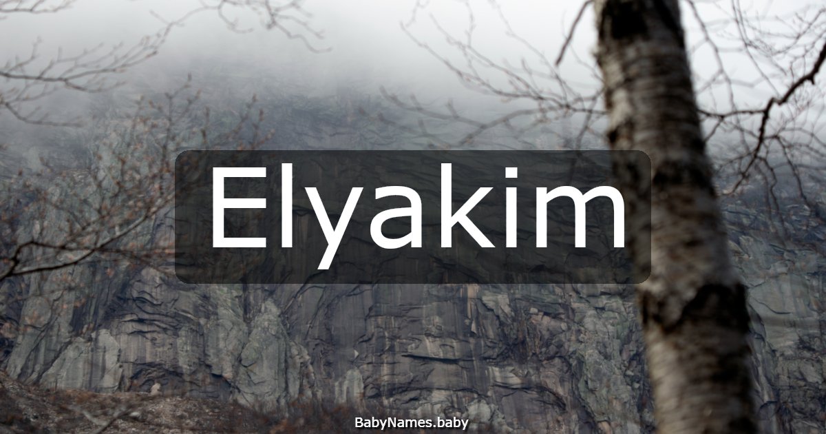 Elyakim